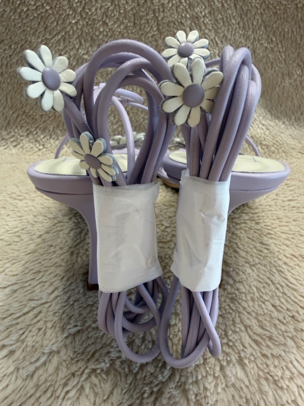 DOLCE VITA X FOR LOVE & LEMONS Daizy Stella Lilac Heels - Picture 11 of 14
